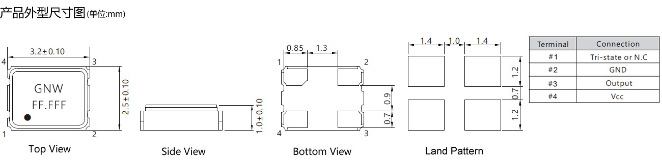 晶诺威科技SMT系列有源晶振手工焊接作业指导书 晶诺威科技SMT系列有源晶振手工焊接作业指导书