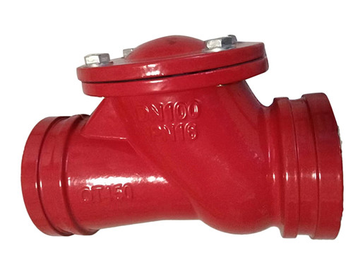 卡箍式圆球止回阀 卡箍式圆球止回阀