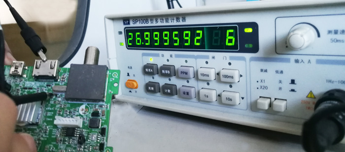 测量晶振输出频率方法介绍